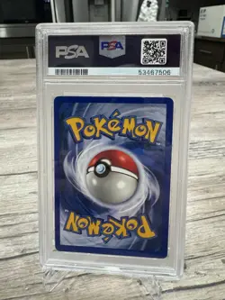 1999 Pokemon Base Set Mewtwo Holo #10 - PSA 7 NM - Vintage WOTC Holographic Card - Image 3