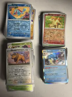 710+ Cards 151 Reverse Holo And Holo Pokemon Card Lot Kanto - Image 1