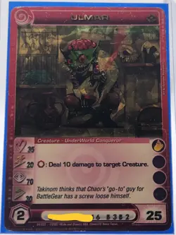 Chaotic Card : Ulmar Dawn Of Perim First Edition Super Rare - Image 1