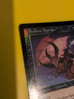 Hollow Specter. rare Magic the Gathering Card. Legions. Old Vintage FOIL - Image 5