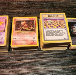 Huge Collection Bulk Lot of 600+ Pokemon Cards Base Set WOTC Vintage HP-DAMAGED - Image 5