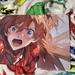 Asuka Evangelion Rubber Playmat Play Mat For Tcg Trading Card Game Anime - Image 3