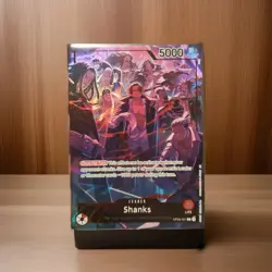 Shanks (English Version 2nd Anniversary Set) OP09-001 One Piece Promotion Cards - Image 1