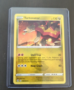 2021 Turtonator 198/264 Pokemon TCG Dragon Type Card - Image 1