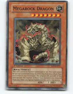Megarock Dragon #SD7-EN012 1st Edition Yugioh Card - Image 1