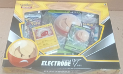 PoKeMoN TCG: Hisuian Electrode V Box ( Foil Promo Cards, Foil Oversize Card - Image 1