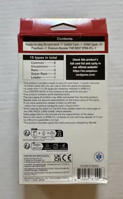 One Piece Card Game ST-15 Starter Deck ENG Sealed NM 🔥🔥 - Image 2