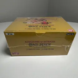 Bandai One Piece Card Game Kingdoms Of Intrigue OP-04 Booster Box English - Image 1