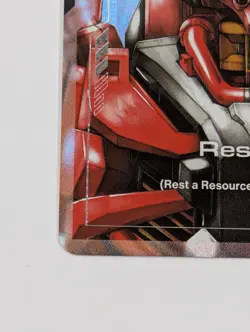 Red Gundam Resource Foil - R-013 - C+ NM - Gundam TCG Card Game - Image 4