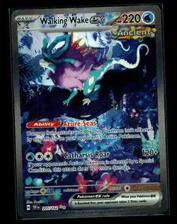 Walking Wake ex 205/162 - Temporal Forces - Secret Rare Pokemon Card NM - Image 1