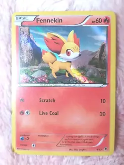 2013 Pokemon TCG Fennekin #8/39 Kalos Starter Set Holo Card - Image 1
