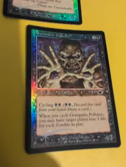 Blood Celebrant, Gempalm Polluter 2 Card. Legions. Old Vintage FOIL - Image 4