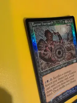 Corpse Harvester x2 Zombie Magic the Gathering 2 Card Legions. Old Vintage FOIL - Image 5