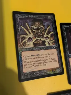 Blood Celebrant,Dark Supplicant,Gempalm Polluter. MTG 3 Card Legions. old FOIL - Image 2