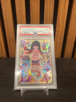 PSA 9 Monkey.D.Luffy OP09-119 SEC One Piece TCG Japanese Card NM Secret Rare - Image 1