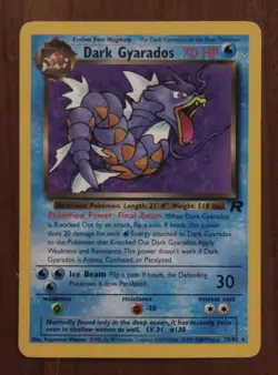 Team Rocket Pokemon Cards - 16 Un/Common + Dark Gyarados 25/82 MP to LP - Image 2