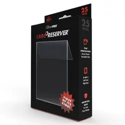 Ultra Pro Deck Protector Card Preserver 25-Pack Transparent Polypropylene - Image 1