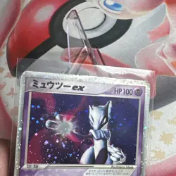 Pokemon Card - EX Ruby & Sapphire Japanese Mewtwo EX 026/055 898 - Image 4