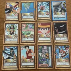 One Piece Carddass Hyper Battle 12-Card Set ① - Image 1