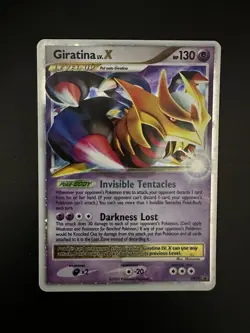 Giratina LV.X DP38 Promo Pokemon Card Near Mint Minus NM- - Image 1