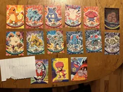 Topps Vintage Pokemon Card Lot - Image 1