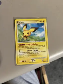 Pokemon Pichu TCG Stormfront Uncommon Card 45/100 Regular - Image 1