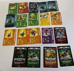 SKYLANDERS CARDS LOT OF 75 HUGE SET TRADING GAME COLLECTIBLE CARD COLLECTION - Image 5