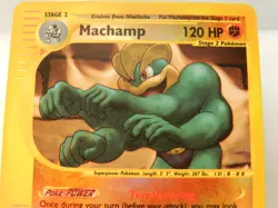 2002 Pokemon TCG Machamp 16/165 Reverse Holo Expedition Mint Cond. Card (X80) - Image 3