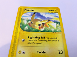 Pokemon Card - Non-Holo Pikachu 124/165 Expedition *EX* e-Card Common - Image 3