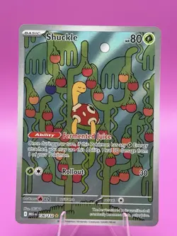 Pokemon TCG Mega Evolutions Shuckle Card #136/132 Near Mint Condition - Image 1