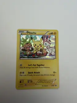 Pokemon Pikachu TCG XY95 XY Black Star Promo Holo Card - Image 1