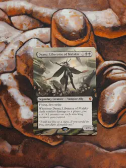 Magic the Gathering Drana, Liberator of Malakir #2 Hand Painted Custom MTG Alter - Image 1