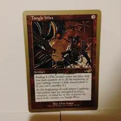 TANGLE WIRE --- MTG -- WORLDS CHAMPS BRUSSELS 2000 --- LP - Image 1