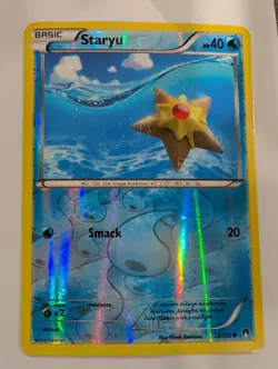 Staryu 25/122 - XY BREAKPoint Pokemon Reverse Holo Foil Nice! - Image 1