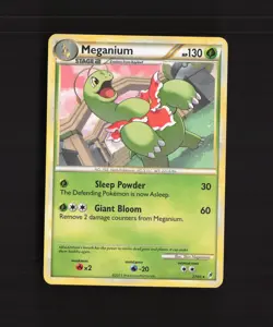 Meganium 27/95 Call of Legends Rare Pokemon Card LP - Image 1