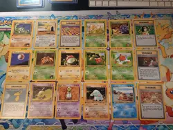Pokemon TCG WOTC Vintage 18 Card Lot - 16 1st Edition - Image 1