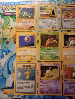 Pokemon TCG WOTC Vintage 18 Card Lot - 16 1st Edition - Image 2