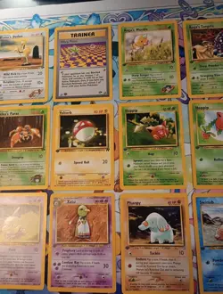 Pokemon TCG WOTC Vintage 18 Card Lot - 16 1st Edition - Image 3