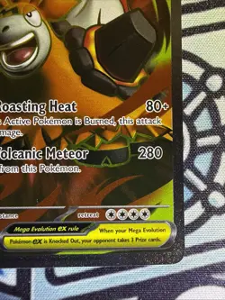 Mega Camerupt EX Holo #156/132 - NM Ultra Rare - Pokemon ME01: Mega Evolutions - Image 4