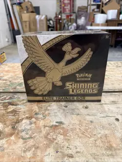 Pokemon TCG Shining Legends Elite Trainer Box FACTORY SEALED - Image 1