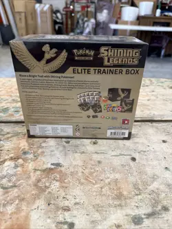 Pokemon TCG Shining Legends Elite Trainer Box FACTORY SEALED - Image 3