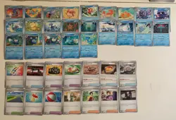 151 - COMPLETE NON HOLO SET - 127 total pack fresh Cards - S&V Pokemon TCG - Image 5