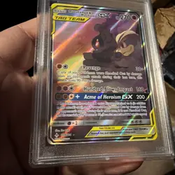 Marshadow & Machamp GX 199/214 Pokemon Unbroken Bonds Sun Moon Full Art NM 💎 - Image 5