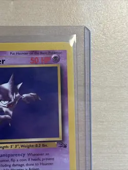 Pokemon TCG Haunter Fossil 21/62 Non-Holo Rare 1st Edition - Image 3
