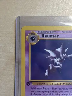 Pokemon TCG Haunter Fossil 21/62 Non-Holo Rare 1st Edition - Image 4