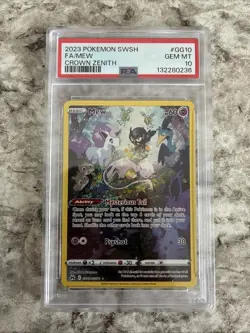 2023 POKEMON MEW CROWN ZENITH GALARIAN GALLERY GG10/GG70 PSA 10 - Image 1