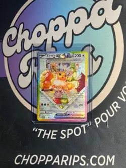 Pokemon Prismatic Evolutions Eevee EX Full Art Black Star Promo Holo #174 - Image 1