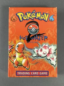 Pokemon Hot Water Theme Deck Wizards of the Coast - Box Only 742818061551 - Image 1