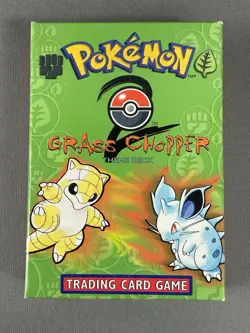 Wizards of the Coast Pokemon Grass Chopper Theme Deck - Box Only - Image 1