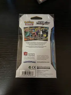 Pokemon TCG Sun & Moon Team Up Sleeved Booster Pack - Pikachu & Zekrom Art - Image 2